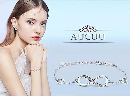 Pulsera Plata Símbolo Amor Infinito